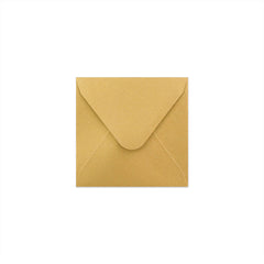 Pearlescent Envelopes Gold 100 x 100 mm Gummed