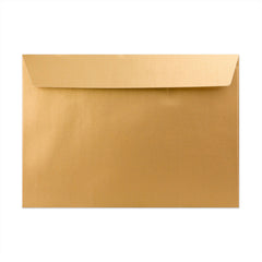 Pearlescent Envelopes Gold 162 x 229 mm (C5) Peel and Seal