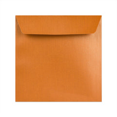 Pearlescent Envelopes Copper 155 x 155 mm Peel and Seal