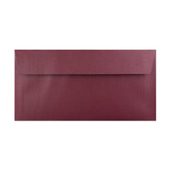 Pearlescent Envelopes Bordeaux 110 x 220 mm (DL) Peel and Seal