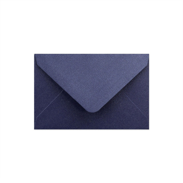 Pearlescent Envelopes Dark Blue 62 x 94 mm Gummed