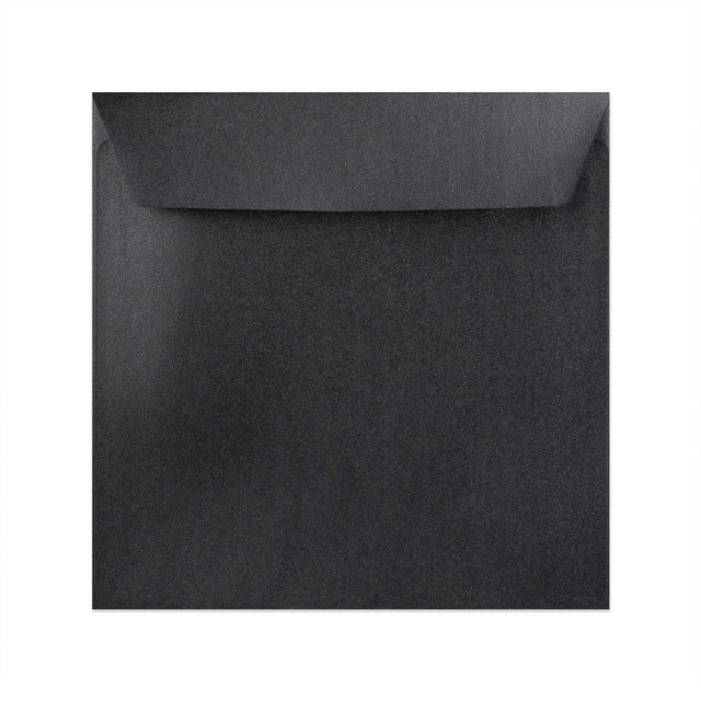 Pearlescent Envelopes Slate Grey 155 x 155 mm Peel and Seal