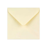 130x130 mm Koperta kość słoniowa z gładką powierzchnią