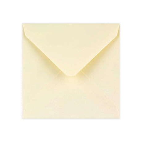 130x130 mm Koperta kość słoniowa z gładką powierzchnią