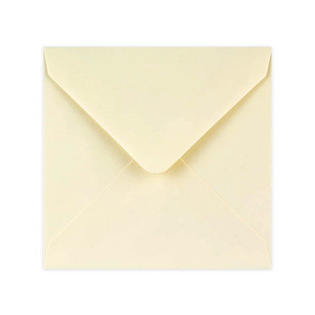 140x140 mm Koperta kość słoniowa z gładką powierzchnią