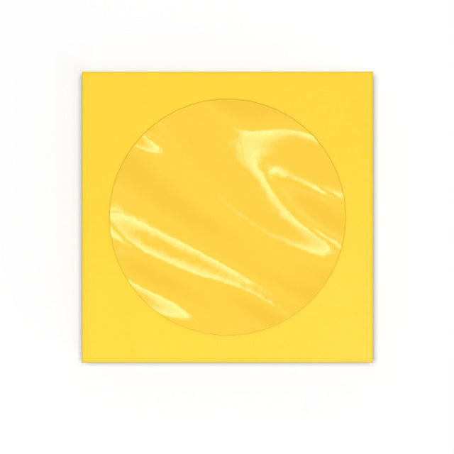 CD Window Envelopes Yellow 126 x 126 mm
