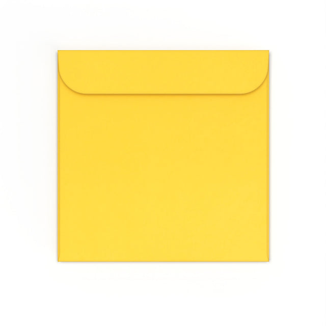 CD Window Envelopes Yellow 126 x 126 mm