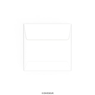 60x60 mm Biała koperta