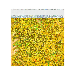 Holographic Finish Foil Bags Holographic Gold 165 x 165 mm
