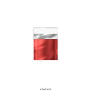 Błyszczące metaliczne koperty foliowe