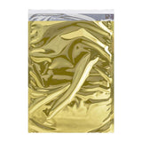 Błyszczące metaliczne koperty foliowe