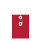 Kolorowe koperty z zamknięciem na guzik i sznurek