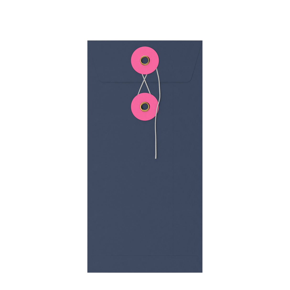 Kolorowe koperty z zamknięciem na guzik i sznurek