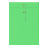 Kolorowe koperty z zamknięciem na guzik i sznurek