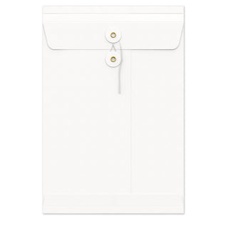 String & Washer Gusset Envelopes White 324 x 229 mm (C4)