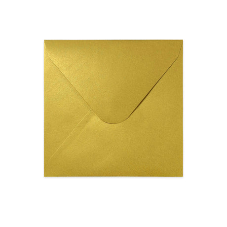 155X155MM - Złota koperta metaliczna 120g